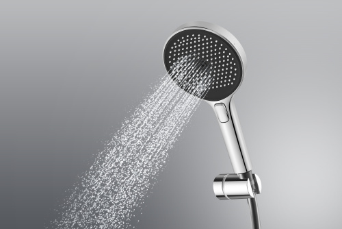 Душевая лейка Sancos Nok SC6001CH-B круглая - фото 3